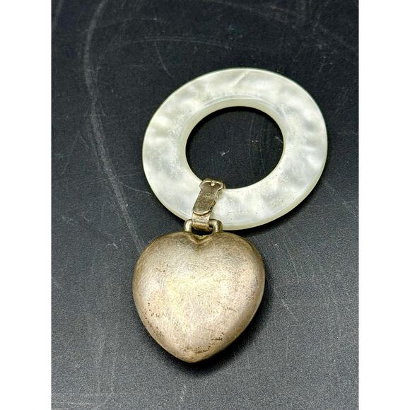 Webster Sterling Silver Baby Rattle - Picture 1 of 5